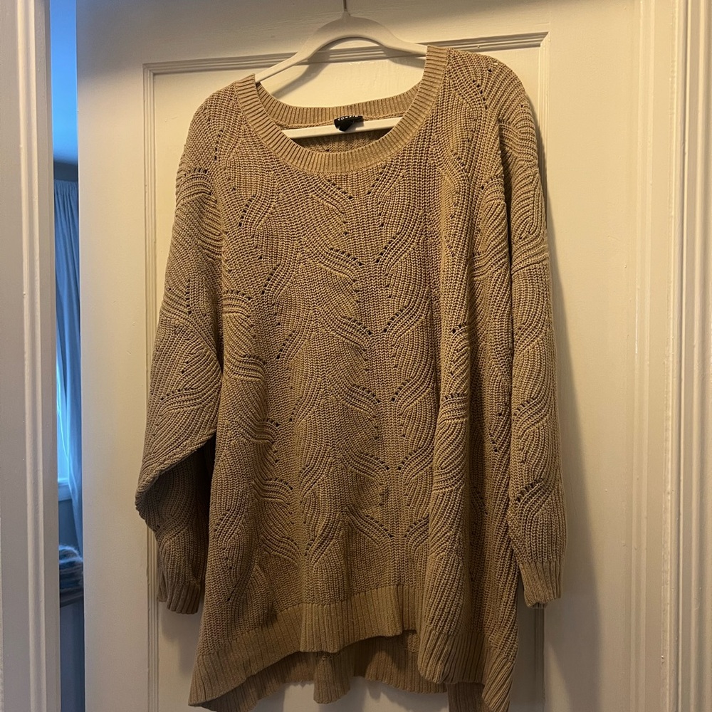 Brown Oversized Sweater